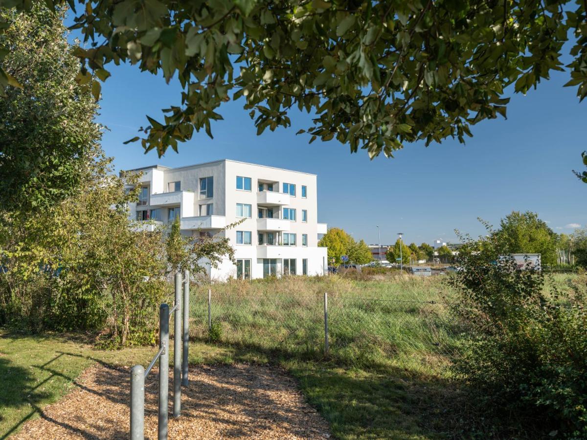 Bohnapartments - Nordkap-Suiten - Gratis Parkplatz - Moderner Neubau - Erdgeschoss - Fussbodenheizung Erfurt Dış mekan fotoğraf