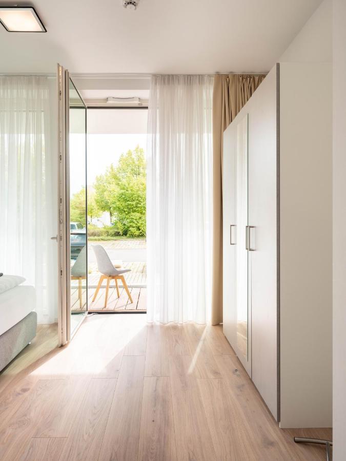 Bohnapartments - Nordkap-Suiten - Gratis Parkplatz - Moderner Neubau - Erdgeschoss - Fussbodenheizung Erfurt Dış mekan fotoğraf