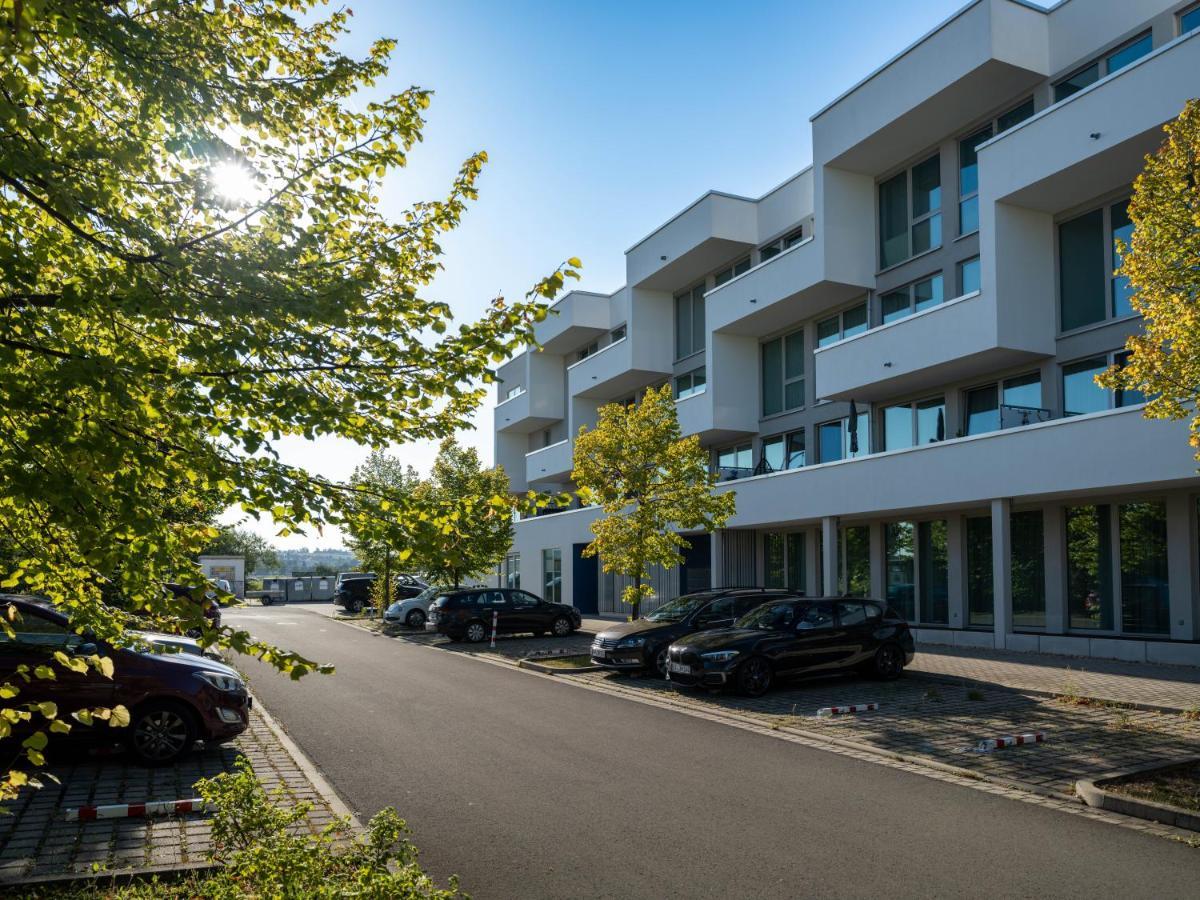 Bohnapartments - Nordkap-Suiten - Gratis Parkplatz - Moderner Neubau - Erdgeschoss - Fussbodenheizung Erfurt Dış mekan fotoğraf