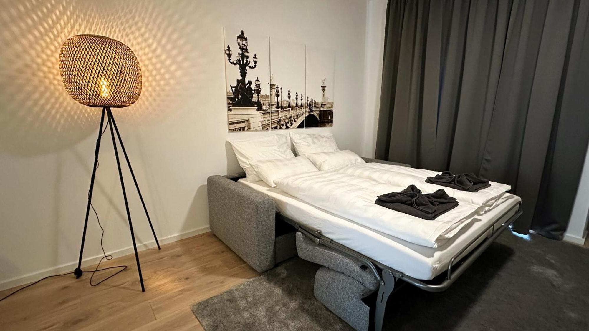 Bohnapartments - Nordkap-Suiten - Gratis Parkplatz - Moderner Neubau - Erdgeschoss - Fussbodenheizung Erfurt Oda fotoğraf