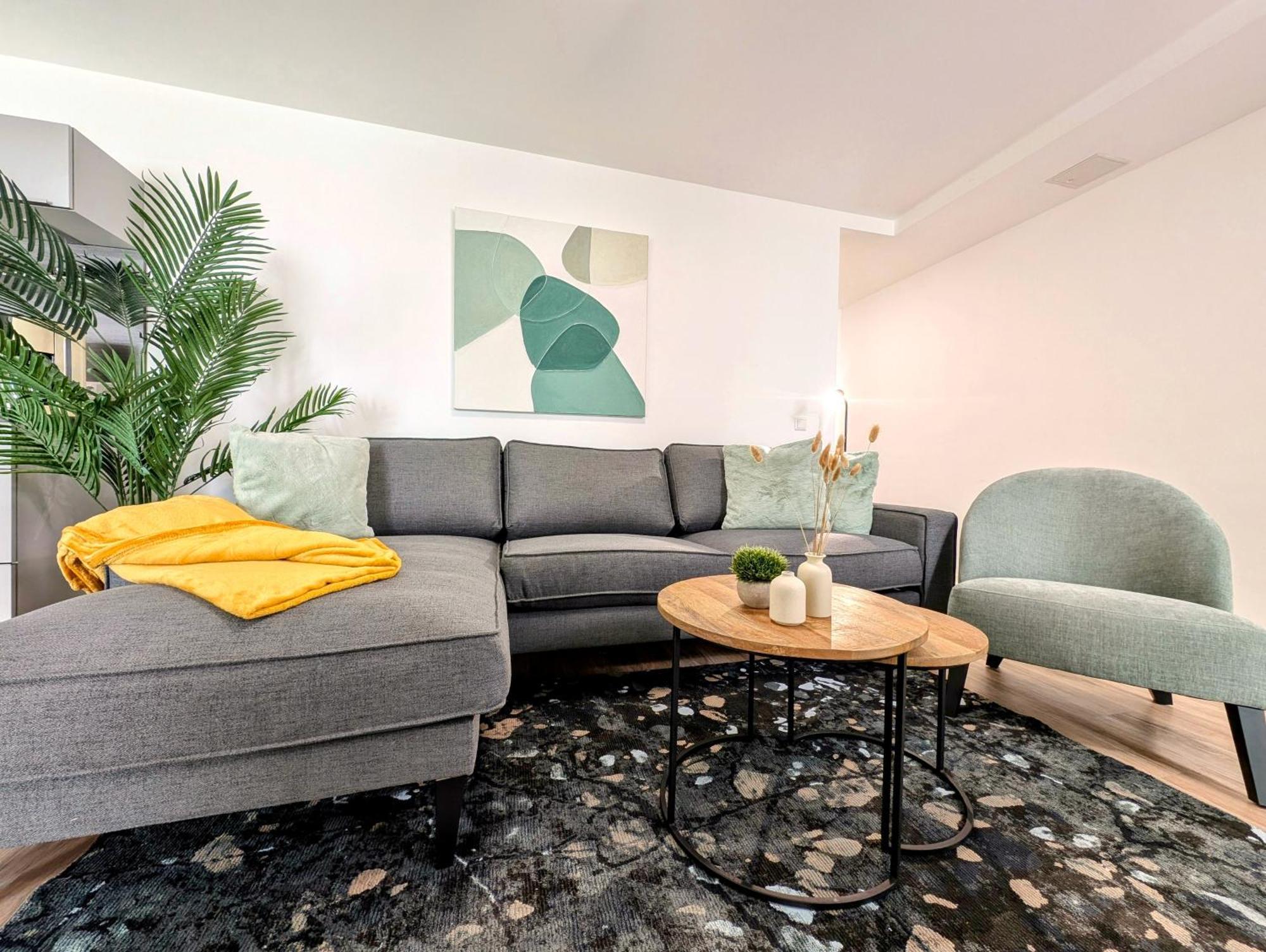 Bohnapartments - Nordkap-Suiten - Gratis Parkplatz - Moderner Neubau - Erdgeschoss - Fussbodenheizung Erfurt Dış mekan fotoğraf