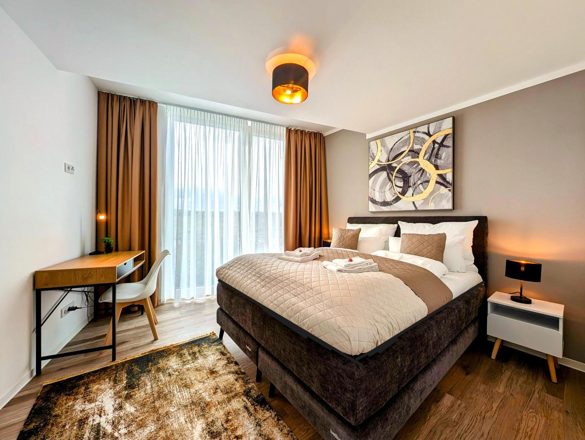 Bohnapartments - Nordkap-Suiten - Gratis Parkplatz - Moderner Neubau - Erdgeschoss - Fussbodenheizung Erfurt Dış mekan fotoğraf