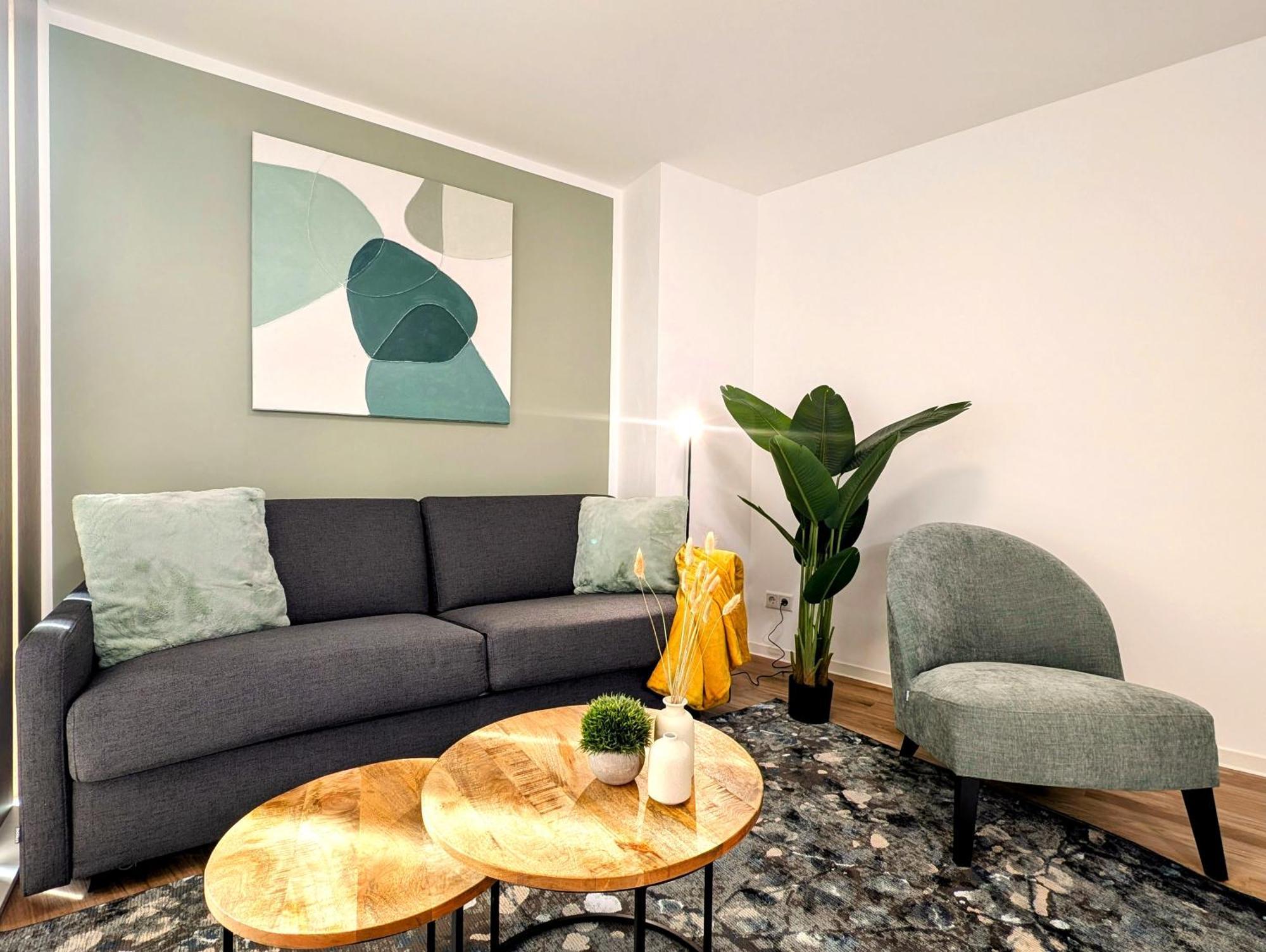 Bohnapartments - Nordkap-Suiten - Gratis Parkplatz - Moderner Neubau - Erdgeschoss - Fussbodenheizung Erfurt Dış mekan fotoğraf