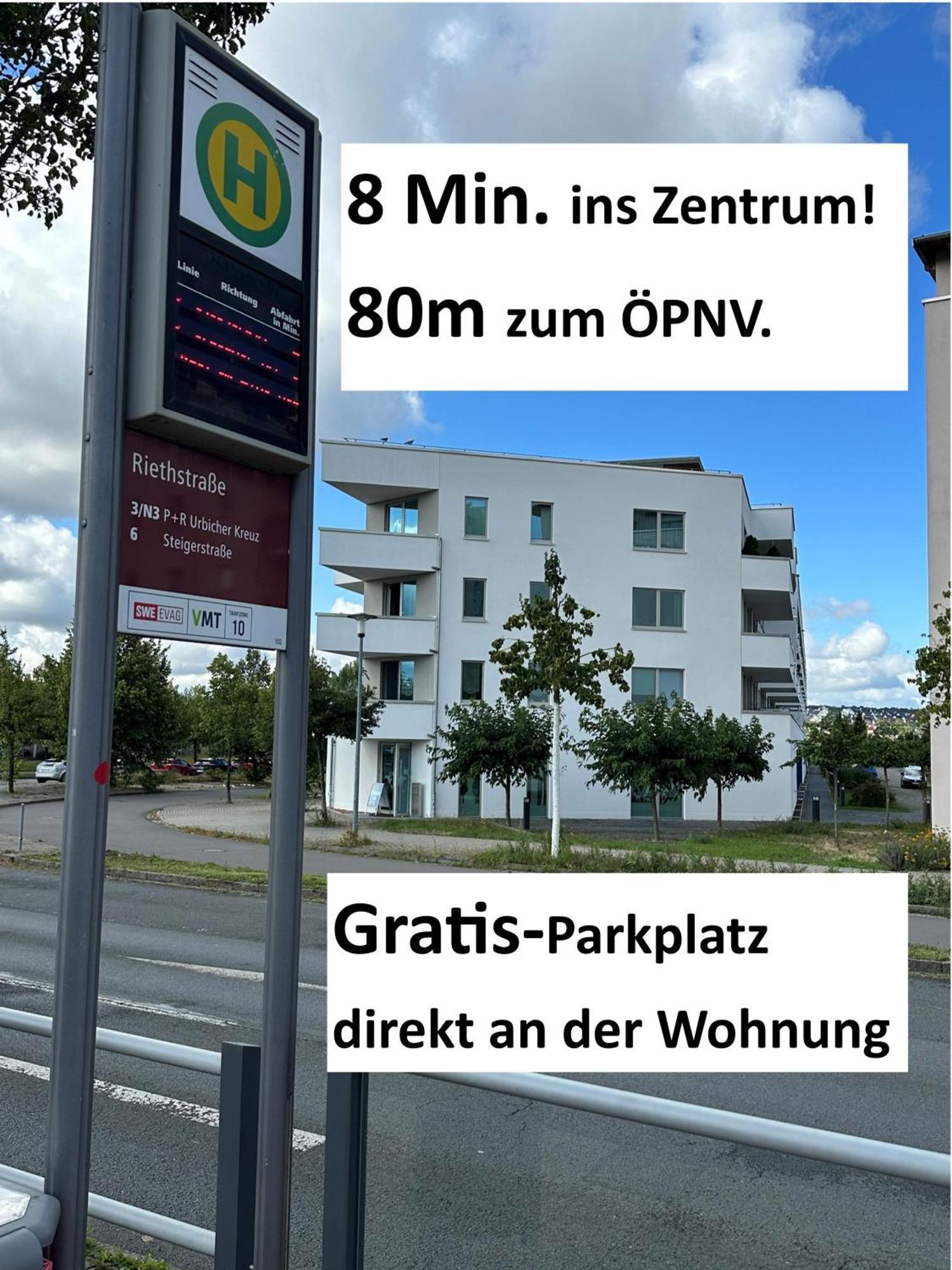 Bohnapartments - Nordkap-Suiten - Gratis Parkplatz - Moderner Neubau - Erdgeschoss - Fussbodenheizung Erfurt Dış mekan fotoğraf